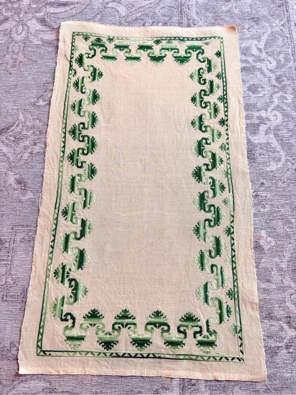 Vintage handmade greek